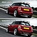 VLAND LED Projector Headlights & Red Tail Lights Compatible for [ 2007-2013 BMW MINI Cooper R56 R57 R58 R59 ] With Breath & Dynamic Startup Animation, LED DRL, Sequential Turn Signal Lamps Assembly