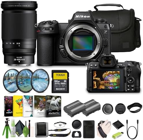 Nikon Z6 III FX-Format Mirrorless Camera + EN-EL15C Battery + Mem...
