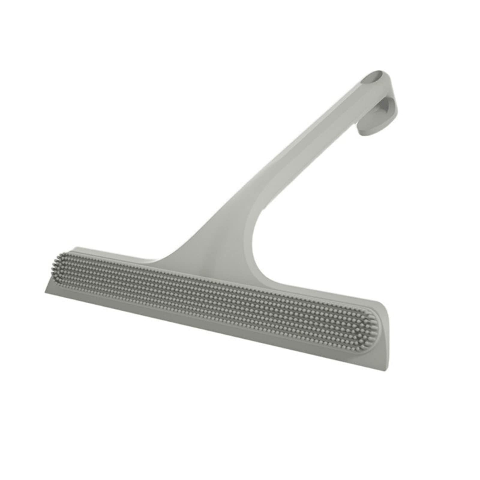 Rasquetas para Ducha, Escobilla de Goma Gris Doble Cara Silicona for Limpieza Ventanas Coche, baño y Ducha