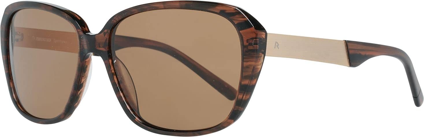 Rodenstock R3299 C BROWN STRUCTURED, GOLD 57/15/ WOMAN Sunglasses