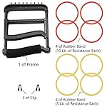 YPCBYNBS Hand Exerciser,Finger Exerciser and Hand Strengthener for Hands,Finger,Wrist,Forearms and Thumbs Therapy,Black - Image 5