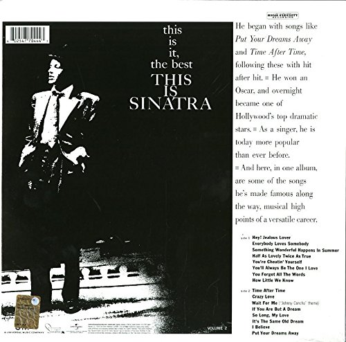 This Is Sinatra Volume Two [Disco de Vinil]