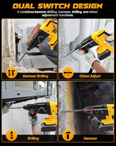 Cordless SDS Hammer Drill for Dewalt 20V