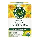 Roasted Dandelion Root Tea - 16 Count - Pack of 1, 0.85 oz