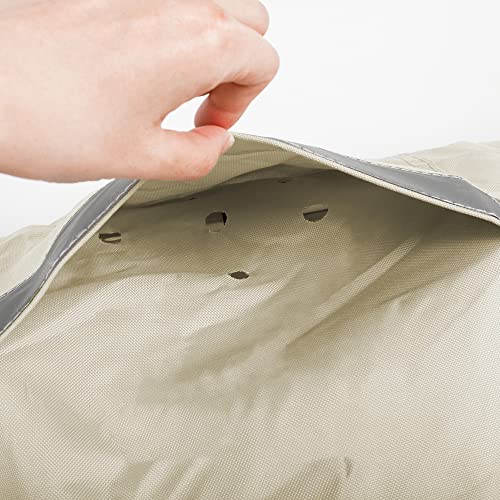 Summates Golf Cart Cover (Tan, Fit 4-Person) #TOP3