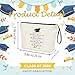 APAKUTA 2026 Graduation Gift for Her- Graduation Personalised Gift Keepsake, Class of 2026 Gift for Graduates Zipper Organize Makeup Bag Travel Cosmetic Pouch