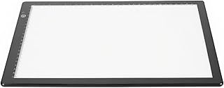 Slide Viewer Lightbox, Ultra Thin Optical Pad Scanner with 3 Brightness Levels for Viewing and Digitizing 35mm Slides and Negative Films Black 13.7 x 9.8 Inches