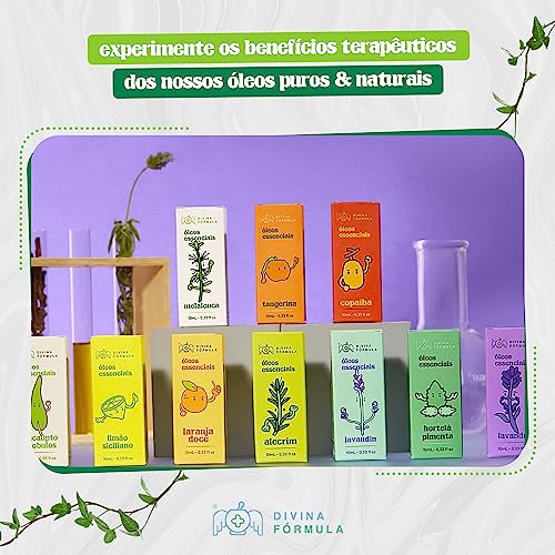 Óleo Essencial Melaleuca 10mL Divina Fórmula