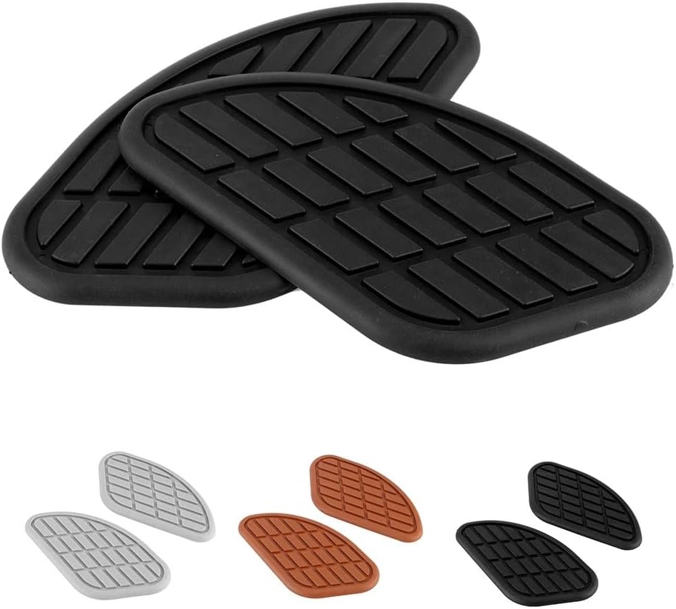 Motorcycle Tank Pad Universal Motorcycle Pad Fuel Protector Pair Fuel Traction Pad Protector Knee Grip Decals Tank Side Protector