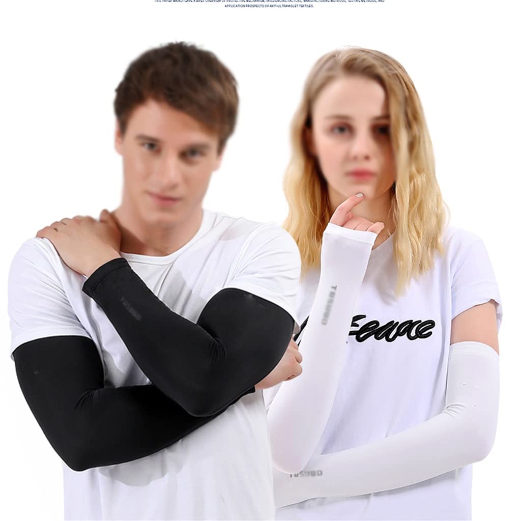 EYHLKM 3 Paia di Manicotti Estivi da Uomo e da Donna Manicotti Manicotti Seta Ghiaccio Manicotti Manicotti Sezione Sottile Manicotti Ghiacciati