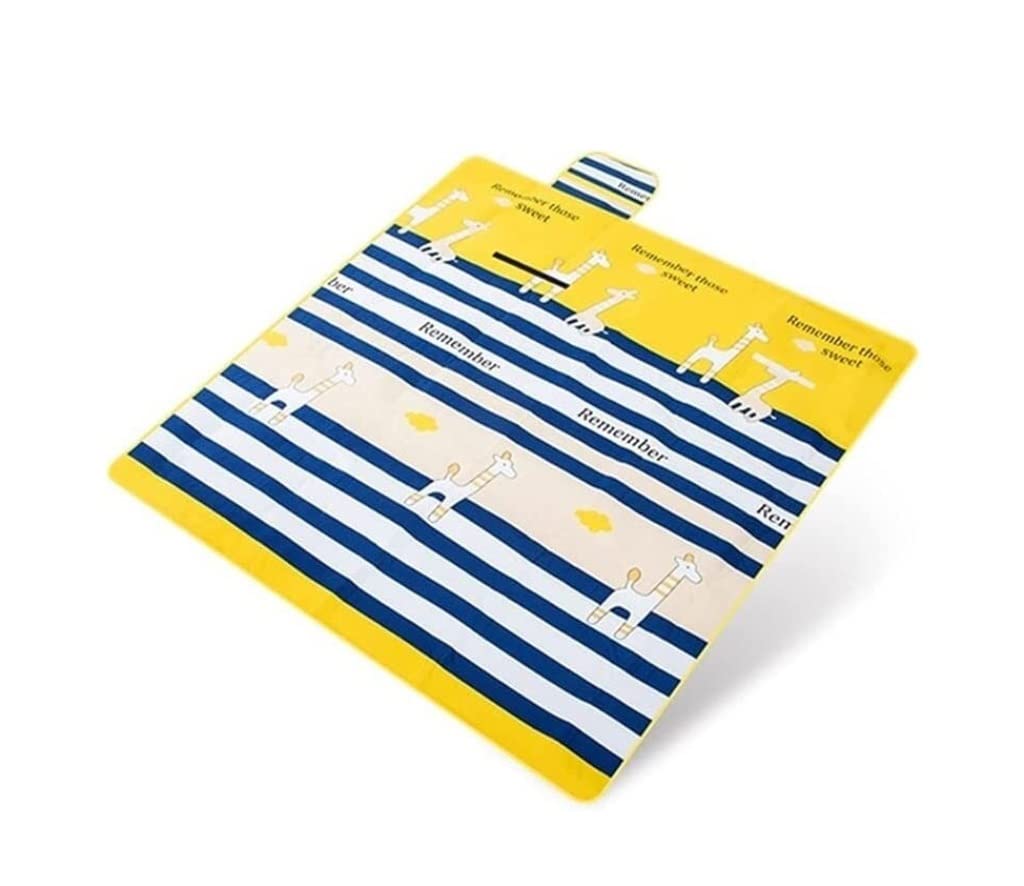 CVdrtyED Picnic Blanket Outdoor Portable Picnic Blanket Foldable Camping Mat,Machine Washable for, Hiking, Travel Outdoor Mat(A)