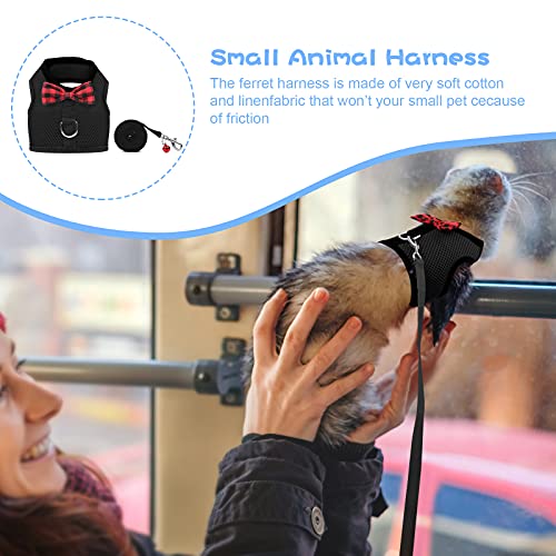 image for Rypet Animal Harness and Leash - Soft Mesh Pet Harness With Safe Bell,