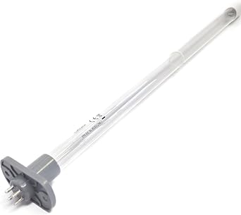 215805-00 UV Lamp,15" Long, 4 Pin Bulb with Square Bracket, 254nm UVC Replacement for HVAC Coil Systems. for One Year