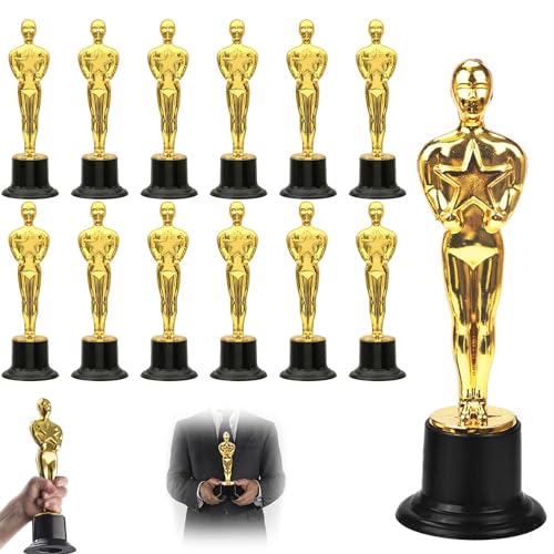 Reviews de Trofeos , listamos los 10 mejores. 44 Veool Trofeos de Premio de Oro de 6 Pulgadas, Estatuillas para Premios Oscar Trofeo de Pelota Dorada Medallas de Campeón Trofeo de Golden Ceremonia de Premios para Mejor Jugador...