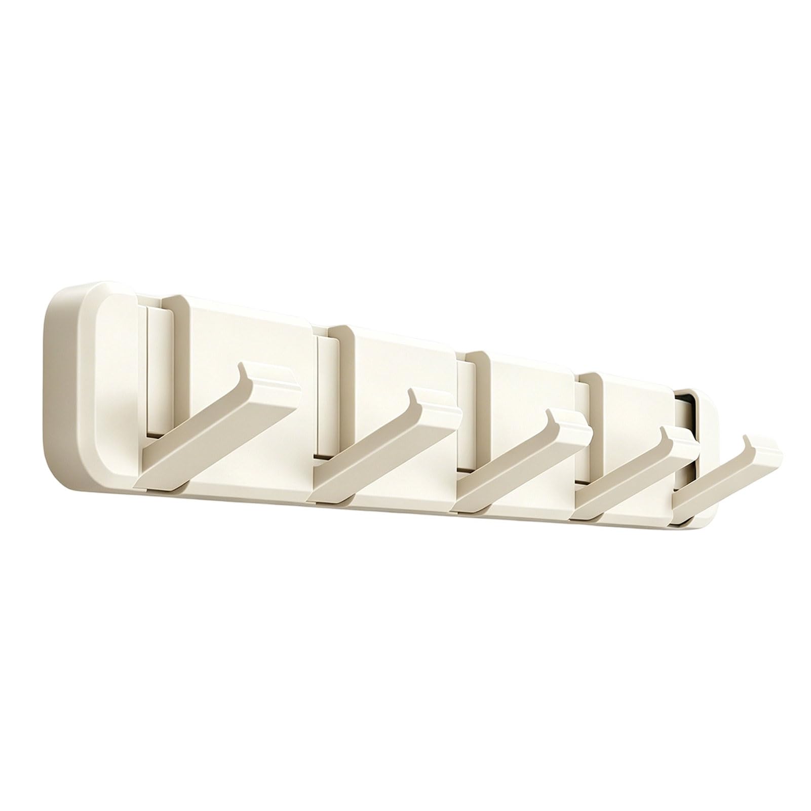 Tuxoiou Over Door Hanger, The Door Hooks, Foldable Coat Hooks, No Drilling Adhesive Coat Hangers for Hanging Coats Hats Keys E