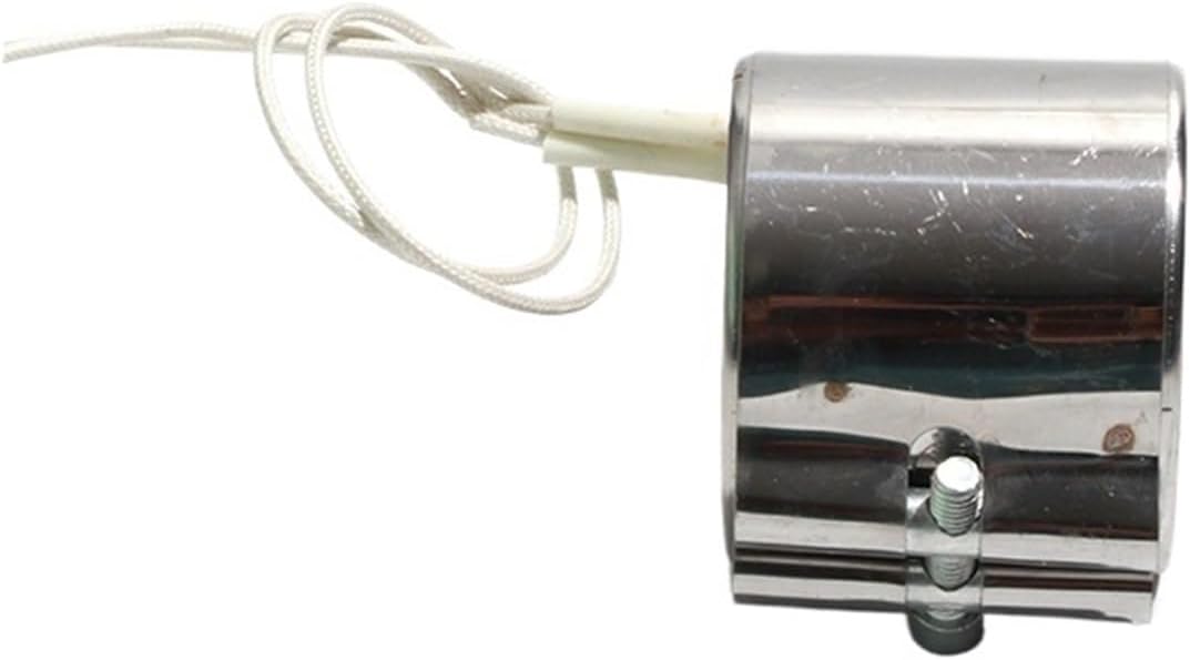 2PCS 40x45-60mm Stainess Steel Band Heater Heating Element 220V For Electric Cooker Household Electrical Parts(Silver,IDxH 40X45mm 170W)