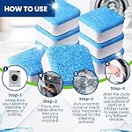 Dishwasher and Washing Machine Cleaner Tablets - 48 Pack Bundle, Deodorizer and Descaler Dishwasher Tablets for Deep Cleaning, Washer Cleaner, 12-Month Supply