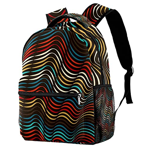 Sac à dos décontracté d'été pour étudiant multicolore 5.