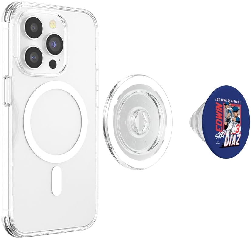 Edwin Diaz | Los Angeles D Baseball Players | MLBEDD203M PopSockets PopGrip for MagSafe