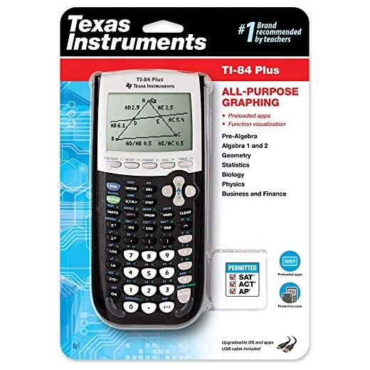 Texas Instruments TI-84 Plus CE Graphing Calculator, Black (Pack 2)