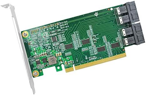 LRNV93NF 4 Ports U.2 to PCIe x16 Bifurcation Controller Card
