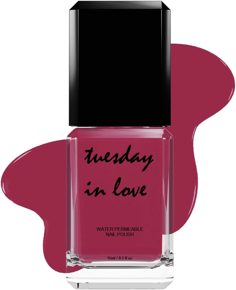 Halal Nail Polish by Tuesday in Love | WUDU & Ablution Permissible Vegan Nail Polish | Oxygen & Water Permeable | Fast Drying Breathable Nail Polish - Non-Toxic & Cruelty-Free | ISNA Canada Certified (Unicorn Magic)
