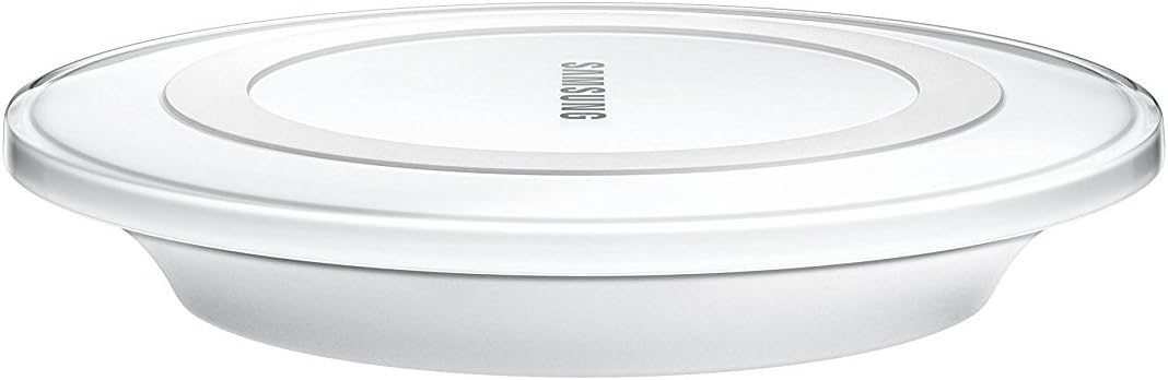 Samsung Qi Certified Wireless Charging Pad with 2A Wall Charger -Supports wireless charging on Qi compatible smartphones including the Samsung Galaxy S8, S8+, Note 8, Apple iPhone 8, iPhone 8 Plus, and iPhone X (US Version) - White Pearl