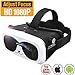 Virtual Reality 3D VR Glasses Video Glasses Fit for 4.0~6.0 inches of ISO, Android Smartphones Immersive adjustable Headset Panda Black White More Lighter More Comfort