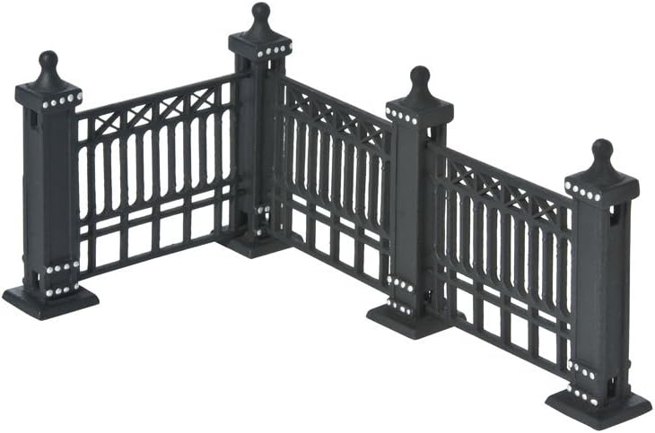 Department 56 Accessories for Villages City Fence Accessory Figurine (Set of 7) (809011)