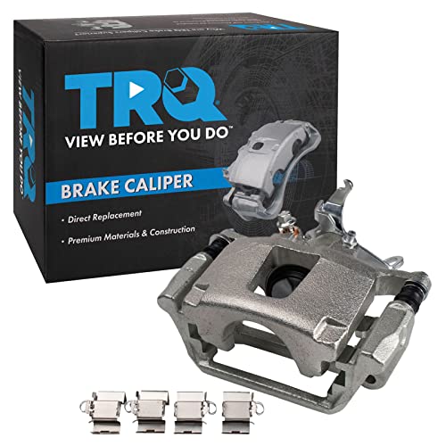 Image of TRQ Rear Right Brake Caliper w /Bracket Passenger Side | For 2012-2018 Dodge Journey