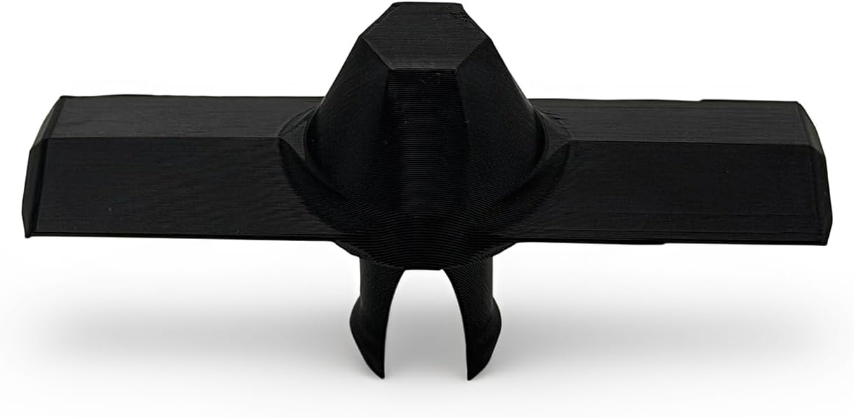 Upgraded Agitator Replacement Compatible with Echo Rb-60 Broadcast Spreader, Enhanced Seed and Fertilizer Flow, Fertilizer Spreader Replacement Part (Black)