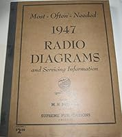 Most-Often-Needed 1947 Radio Diagrams and Servicing Information B00BIYJ7HO Book Cover