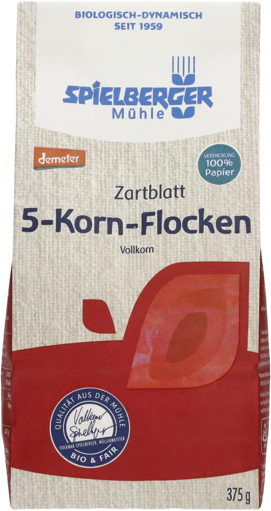 5-Korn-Flocken, demeter 18 x 375 g