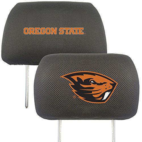FANMATS NCAA Oregon State Beavers 2-Pack Headrest Cover Set