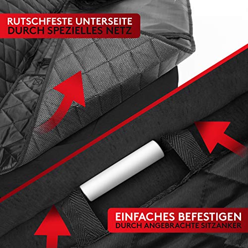 Hundedecke für Rückbank im Auto von WhizProducts