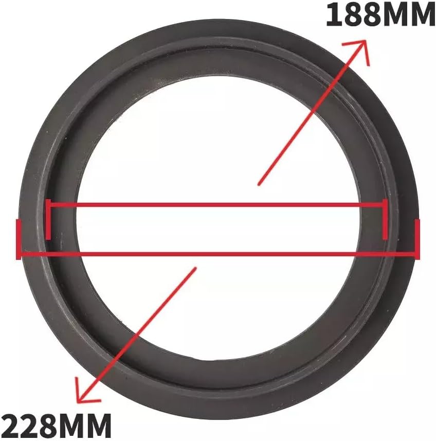 Truck Cone Wheel Balancer Replacement for Mayflower Flange Disc 36mm Universal Flange Disc Truck Cone Adapter Set