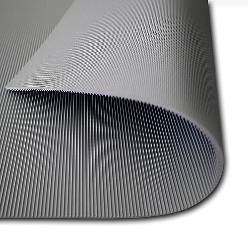 Isoliermatte Volta - bis 50.000 Volt Durchschlagfestigkeit - Elektro-Schutzmatte aus SBR-Gummi - Bodenbelag für elektrische Isolierung - 100 x 50 cm - Stärke 4,5 mm