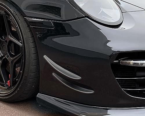 FOLIATEC Downforce Wings Auto Flügel Spoiler selbstklebend, schwarz, 2 Stück