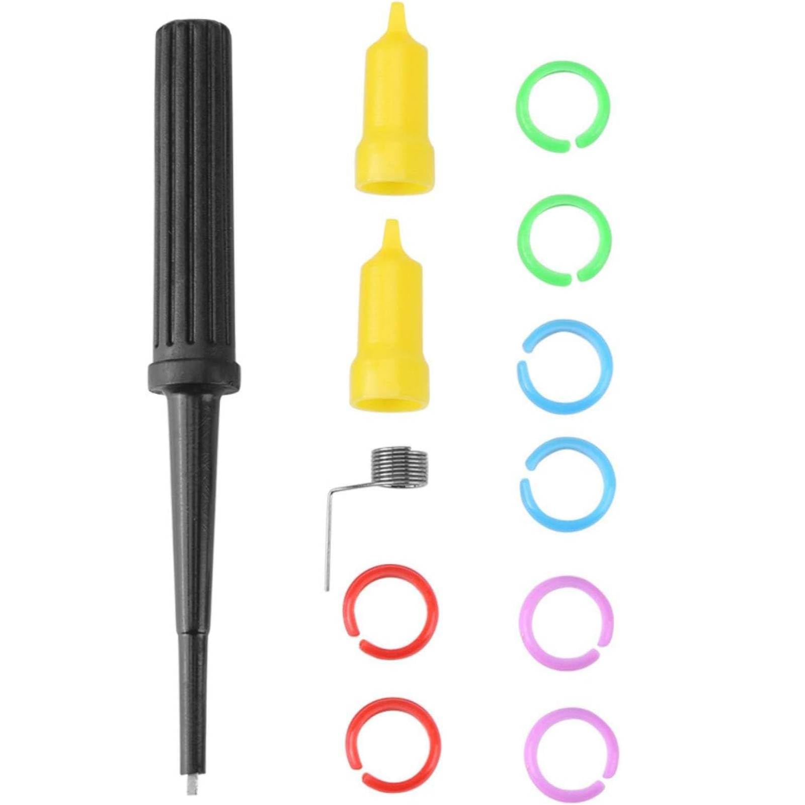 Oszilloskop-Tastkopf-Set, P4060 Hochspannung 2000V 60MHz 1:100 Dämpfung Oszilloskop Probe Kit Digitale Clips Oszilloskopsonde, Universal Oszilloskop Sonde mit Zubehör,für BNC Kopfoszilloskop