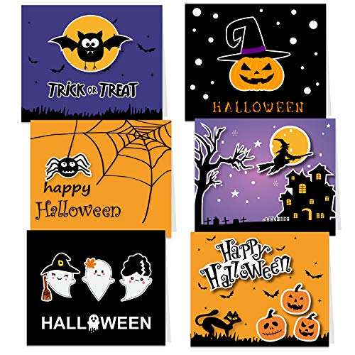 TUPARKA Halloween Greeting Cards Pack