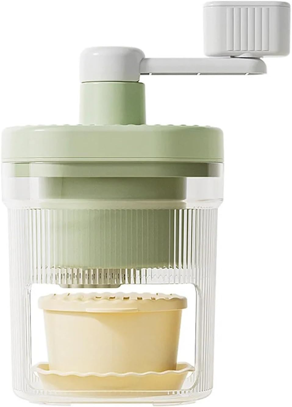 Manual Ice Shaver Household Small Crusher Mini Shaved Machine Portable Hand-cranked Smoothie