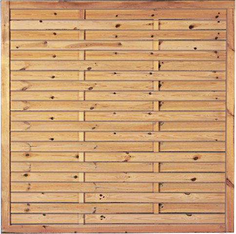 Preisvergleich Produktbild Lamellenzaun Dichtzaun Holzzaun Rankzaun Rom B150 x H150 cm.