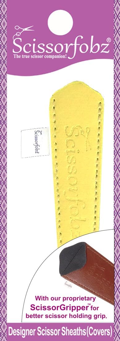 SCISSORFOBZ Designer Scissors Sheaths Shears Protective Covers-For Small Embroidery Scissors - Sea Green Color-#SS-7