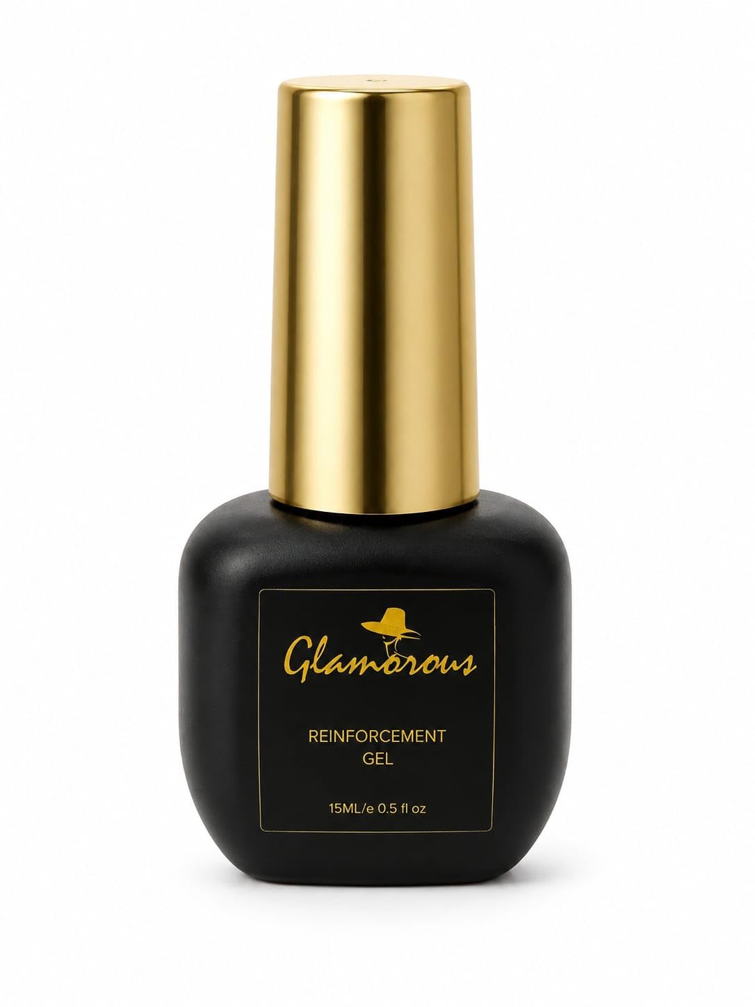 Glamorous Reinforcement Gel 15ml, Self Leveling Nail Strengthener Base Coat for Stone Stud Application, UV LED Soak Off Formula, Crack Prevention Gel for Gel Polish, Salon & DIY Use-image-6