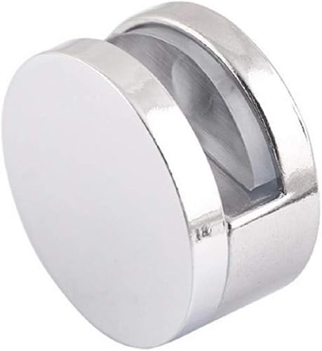 Miniatura 5 de AWEN Clips de espejo de 0.118-0.197 in sin marco, accesorios de montaje de espejo de fijación de 4 unidades con tornillos largos y anclajes