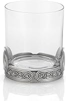 Vista 3 de Royal Selangor Ace Collection - Vaso de whisky de 10 onzas con diseño de peltre Spades, lujoso, coñac, bourbon, whisky