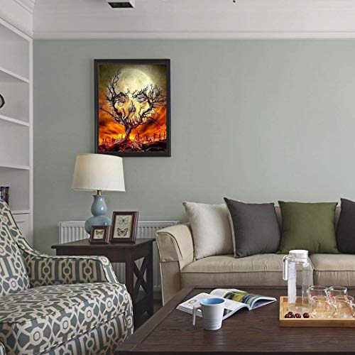 Acengxi Paint By Numbers Halloween Diy Paint By Numbers Kits Halloween Diy Canvas Paint By Numbers Skull Acrylic Painting Home Decor Paint By Number For Adults Kids Beginners Sugar Skull 16X20In #TOP2