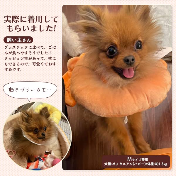 オレンジ エリザベスカラー S Amazon.co.jp: PLATA エリザベスカラー 犬 猫 ペット用品 【 えび S