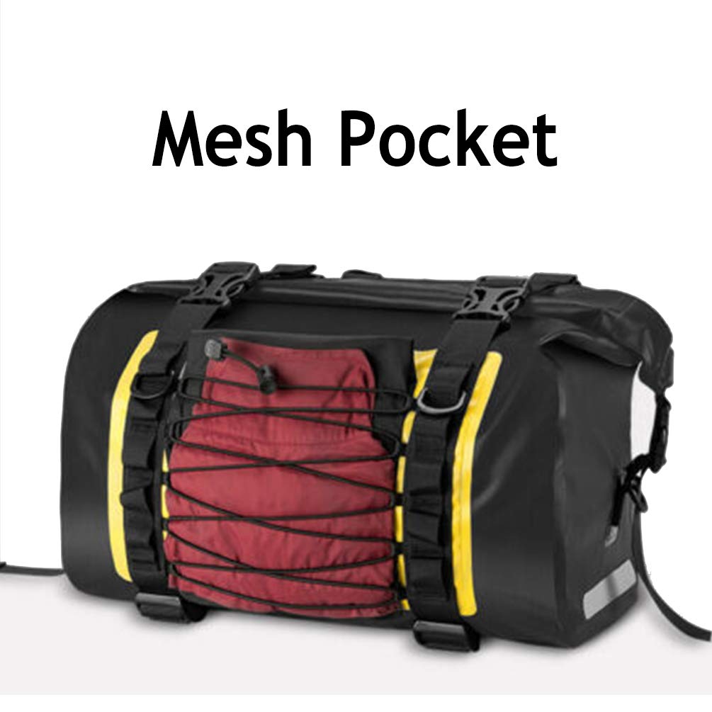 ROCKBROS Motorrad Gepäckträgertaschen Wasserdicht Motorradtasche 62L