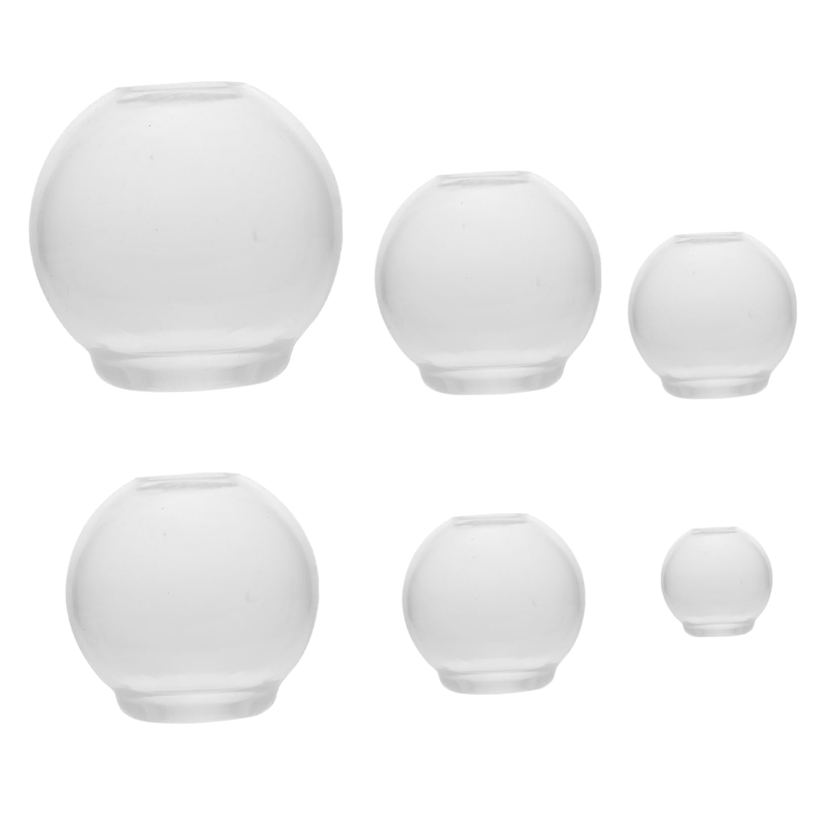Lurrose 6stücke Silikonform Für Kristallball Diy Ornament Mould Bastelformen Kugelformen Leicht Zu Reinigen Und Recycelbar Für Handarbeiten Und Seifenherstellung